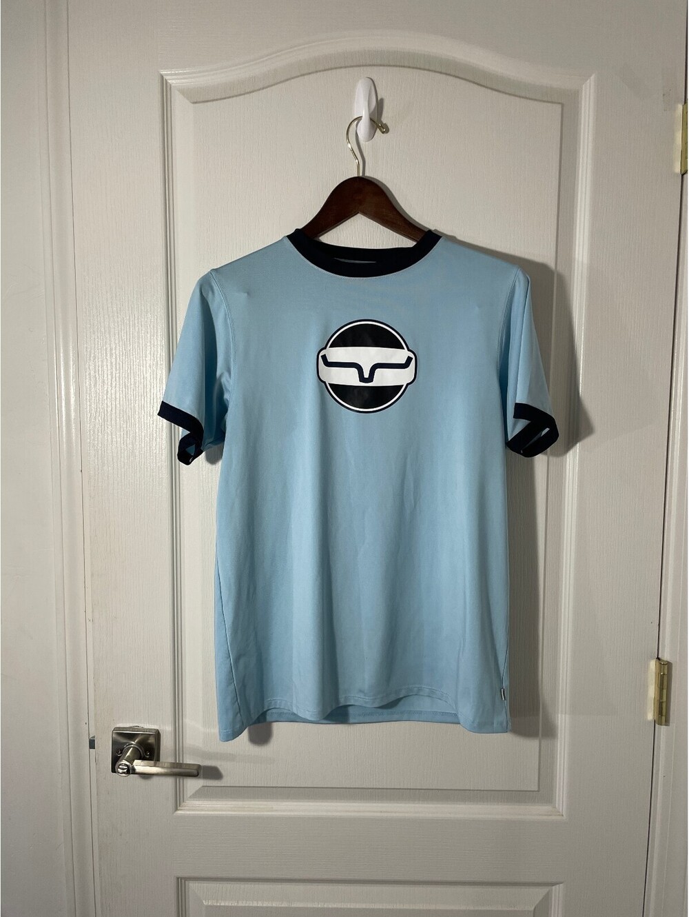 NWOT Kimes Ranch Union Made Ringer Tech Tee Performance XL cowgirl western